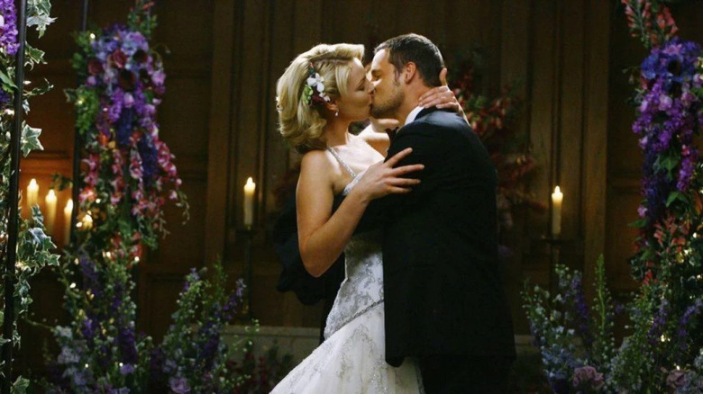 Alex and Izzie get married