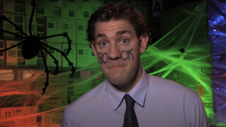 Jim Halpert in Facebook costume