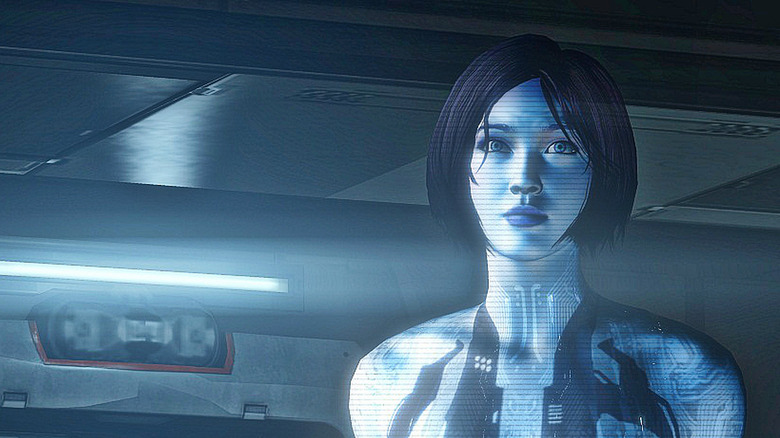 Cortana looks forlorn Halo 4