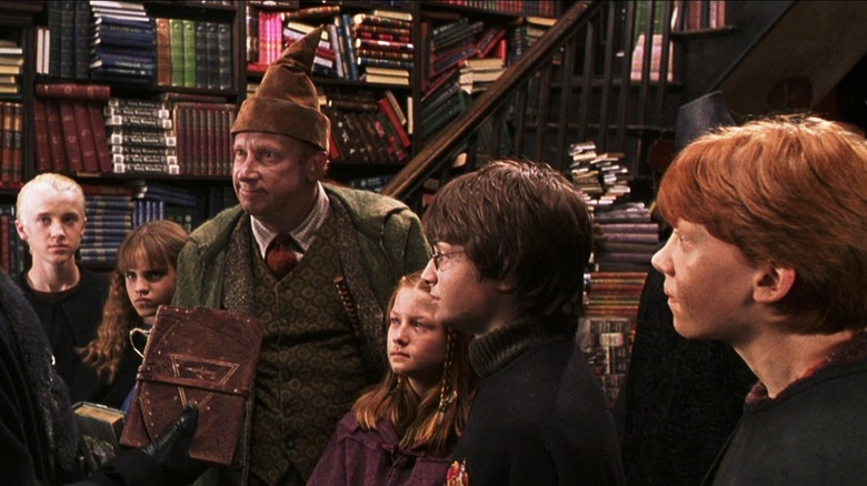 Harry Potter crew shopping for magical gear