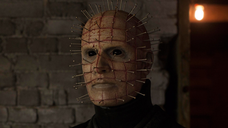 Pinhead stares left