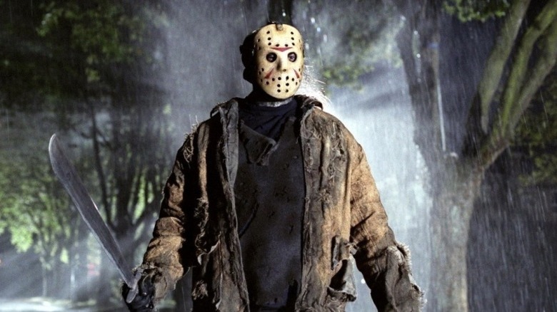 Jason in woods