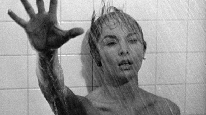 Marion screaming in shower