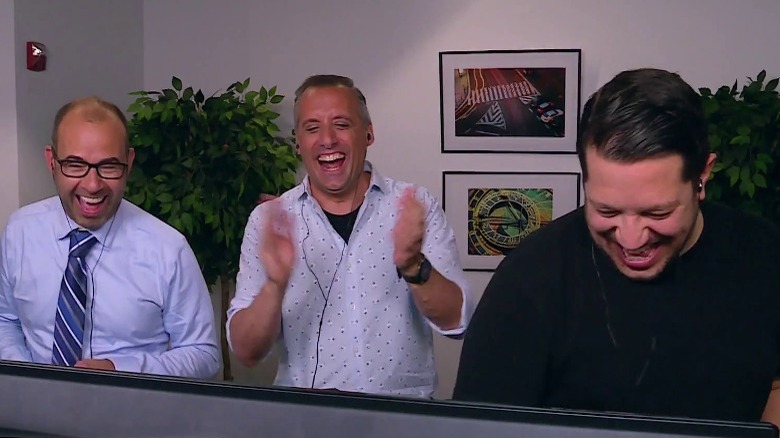 Murr, Joe, and Sal laughing together