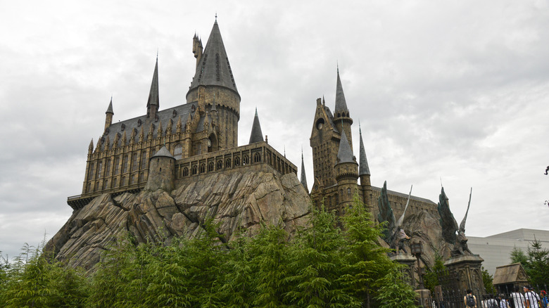 Harry Potter Forbidden Journey on hill