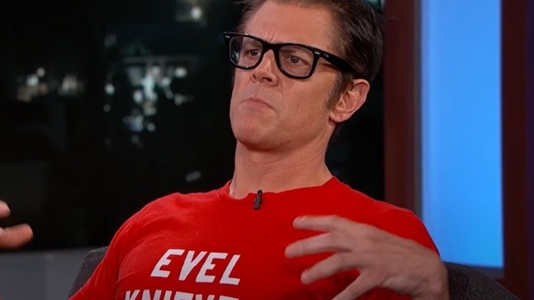 Johnny Knoxville talking about Evel Knievel. 