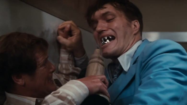 Bond fights Jaws