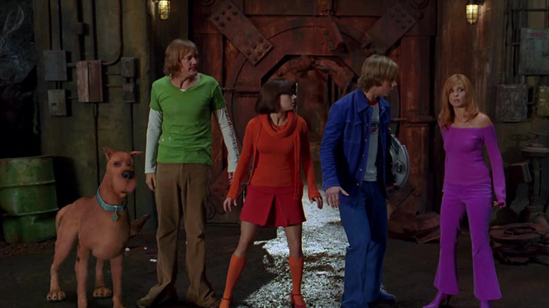 Mystery Inc. in the villain's lair