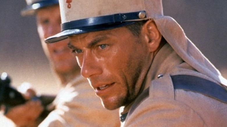 Jean-Claude Van Damme as a French Foreign Legion officer