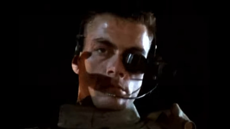 Jean-Claude Van Damme with cyborg sights