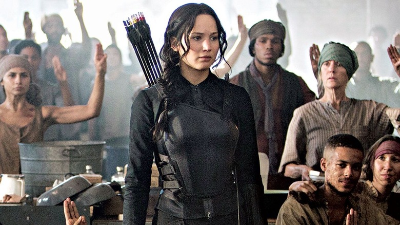 Katniss standing