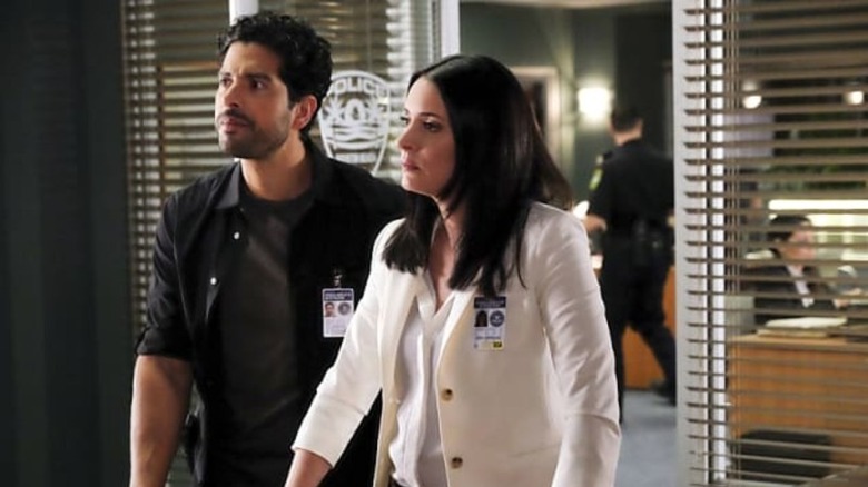 Adam Rodriguez and Paget Brewster 