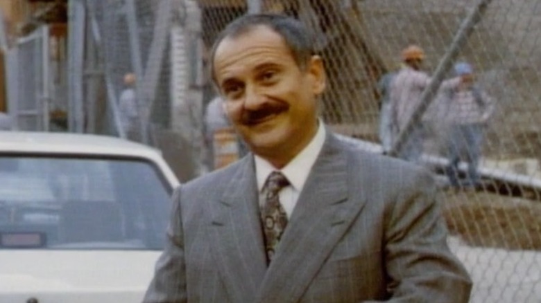 Joe Pesci smiling moustache