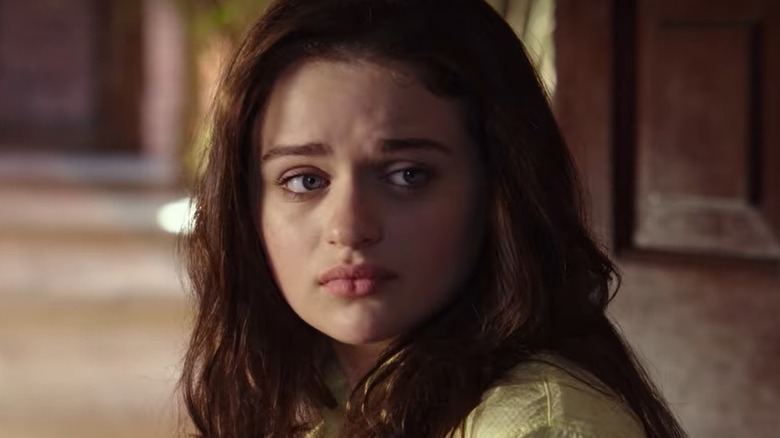 Joey King upset about something