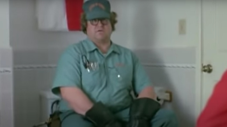 John Goodman exterminator uniform