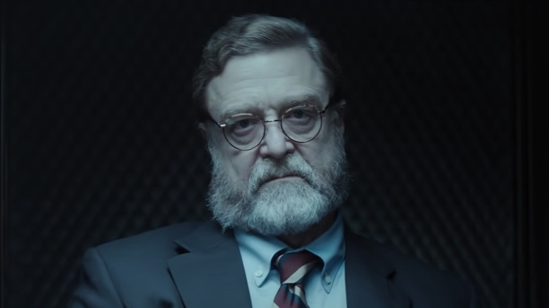 John Goodman with beard and glasses