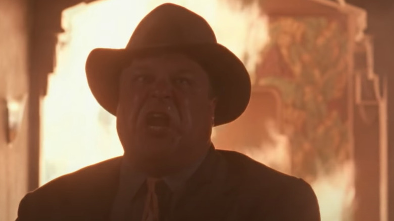 John Goodman screaming with fire