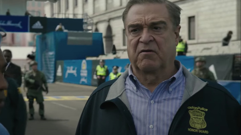 John Goodman in police jacket