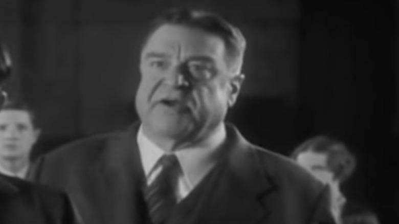 John Goodman in old fashioned black and white