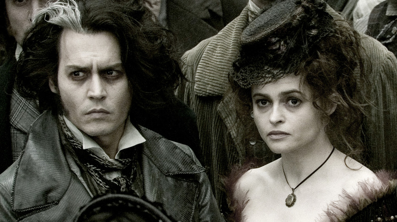 Sweeney Todd and Mrs Lovett in "Sweeney Todd" (2007)