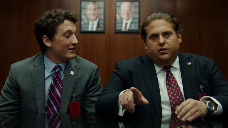 Jonah Hill talking