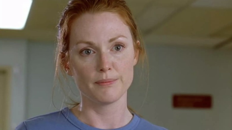 Theresa Collins looks concerned in "A Map of the World" (1999)