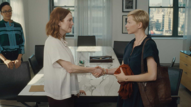 Theresa meets Isabel in "After the Wedding" (2019)