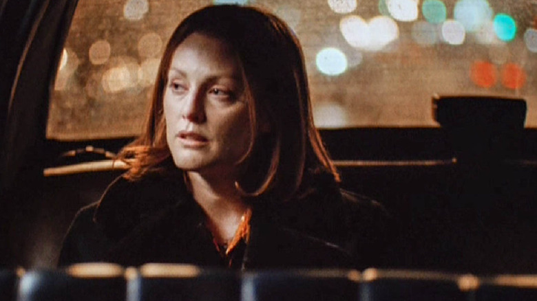 Julianne Moore plays a distraught woman in "Chicago Cab" (1997)