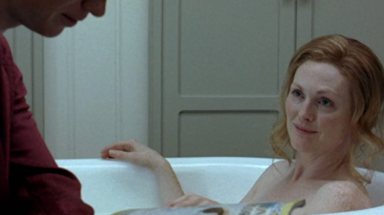 Julianne Moore in bath tub