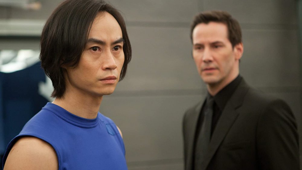 Tiger Hu Chen and Keanu Reeves in Man of Tai Chi