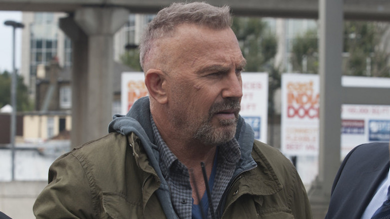 Kevin Costner on the street