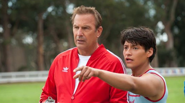 Kevin Costner coaching