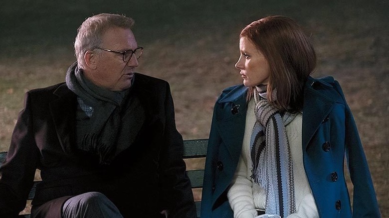 Kevin Costner advises Jessica Chastain