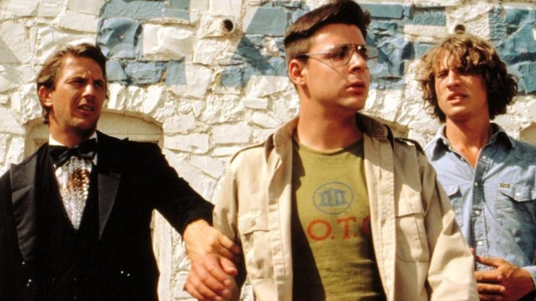 Kevin Costner stops Judd Nelson