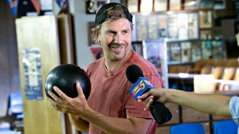 Kevin Costner bowling