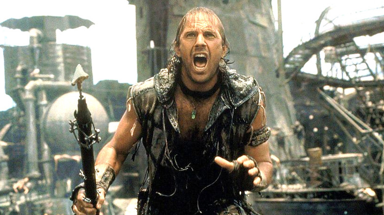 Kevin Costner yelling on tanker