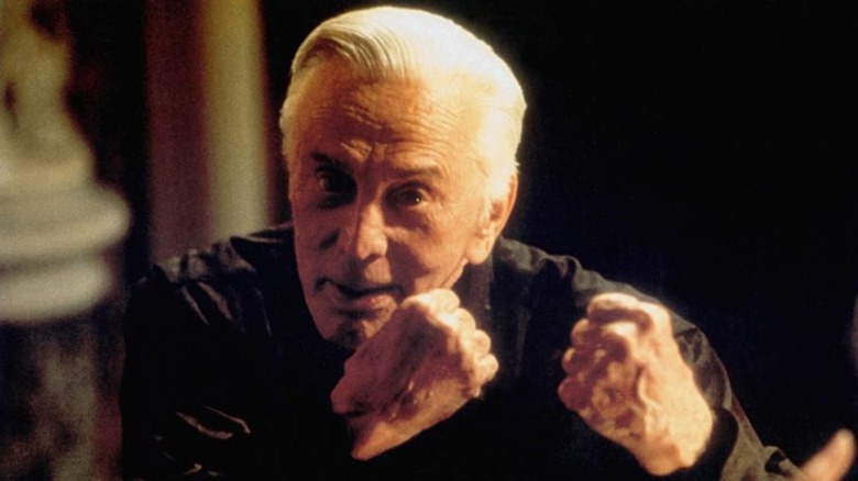 kirk douglas puts up his fists