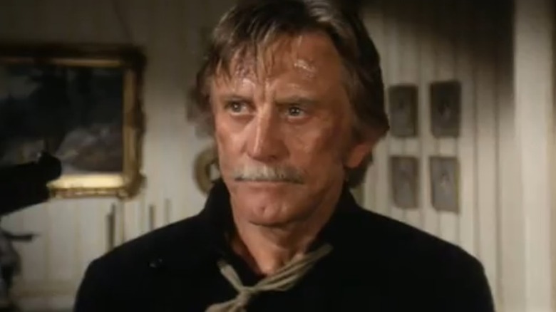 kirk douglas looks left