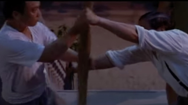 The Masters spar in Pigsty Alley in Kung Fu Hustle