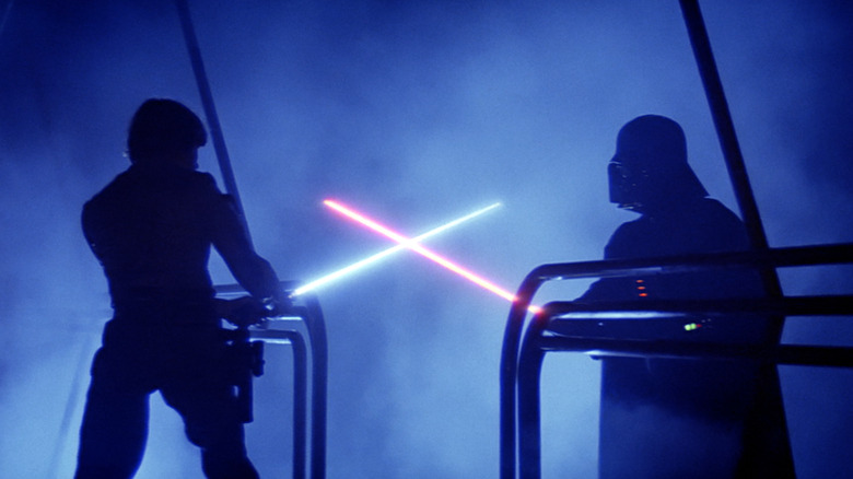 the duel on Cloud City