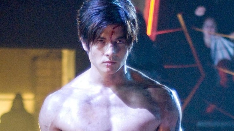 Jin Kazama shirtless