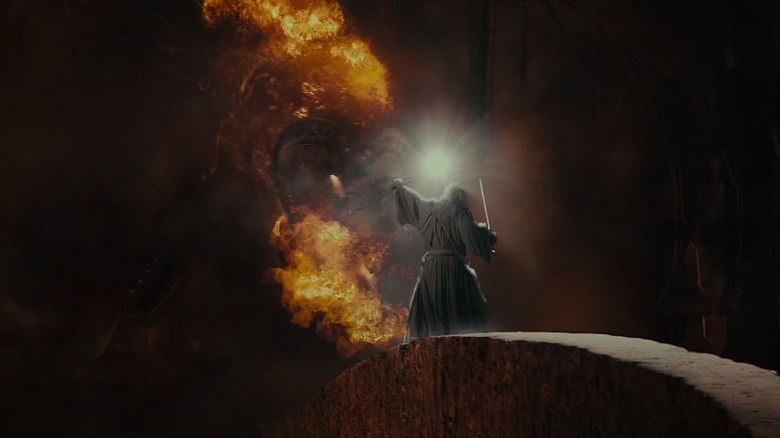 Gandalf fights Balrog