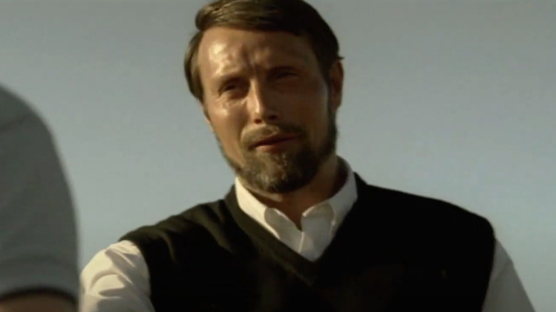 Mads Mikkelsen as priest