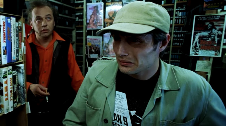 Mads Mikkelsen in video store