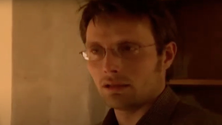 Mads Mikkelsen young with stubble