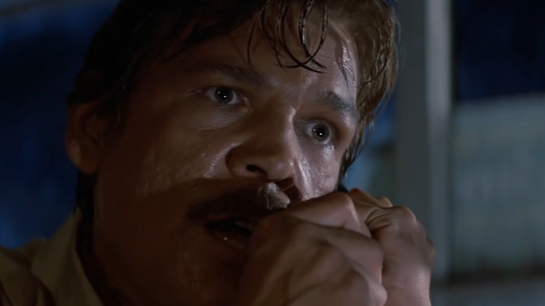 Tom Atkins yelling