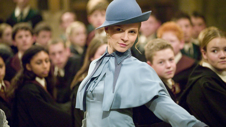 Fleur arrives at Hogwarts