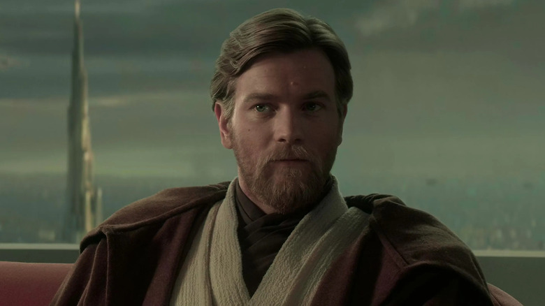 Obi-Wan listens in council