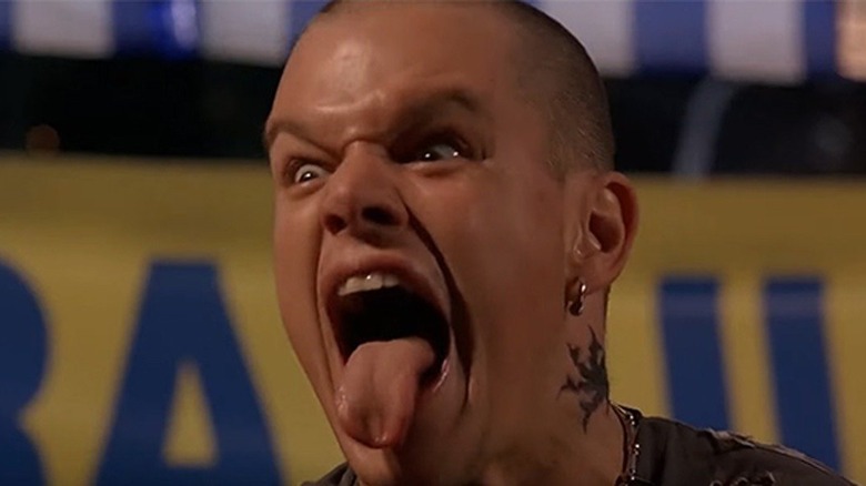 Matt Damon Donny sticking tongue out