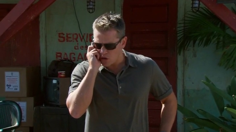 Matt Damon angry cell phone